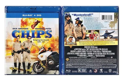 Chips Blu-ray + DVD Dax Shepard Michael Pena, Good DVD, ,
