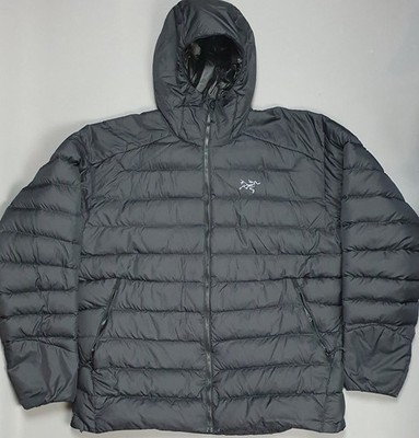 Arc teryx Cerium LT Hoody Herren Schwarz Jacke Mantel Größe 2XL XXL UVP 350£