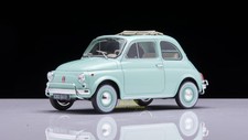 1/18 NOREV Fiat 500 L 1968 Diecast Alloy Car Model Collection Display