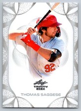 Thomas Saggese 2024 Leaf Trinity Mega Box #90