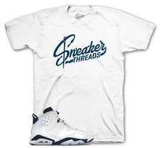 Shirt To Match Jordan 6 Midnight Navy Shoes  - Sneaker Threads Tees