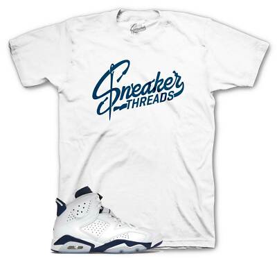 Shirt To Match Jordan 6 Midnight Navy Shoes  - Sneaker Threads Tees