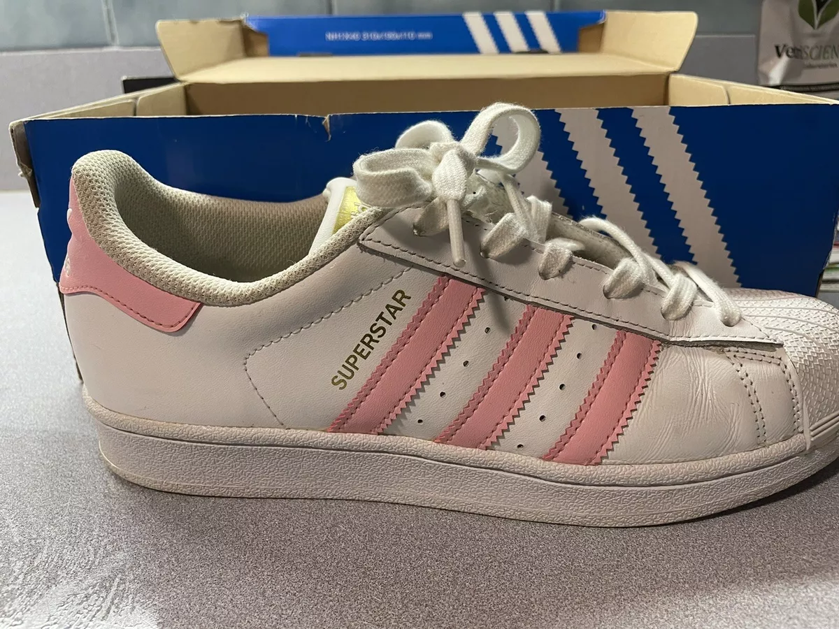 Adidas Superstar Pink and | eBay