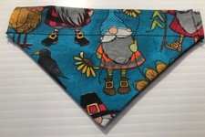 Thanksgiving Gnome X Small Over the Collar Dog Cat Bandana Pet Fashion Accessory