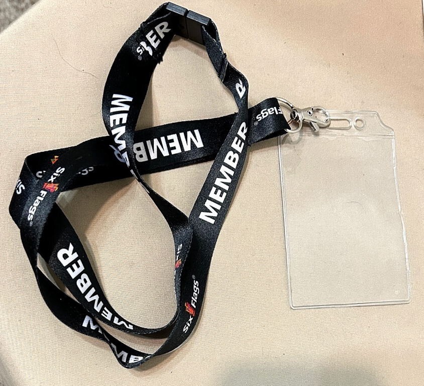 SIX FLAGS MEMBER Exclusive Promotional LANYARD | eBay