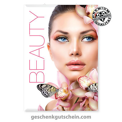 Poster für Beauty, Kosmetikstudio im Format A1, 594 x 841 mm, KS003-A1
