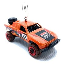 Toyota Off-Road Truck Christmas Ornament 1:64 Orange