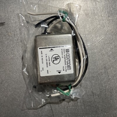 TE CORCOM RFI Power Line Filter, 3.9A 120/280VAC, 50-60Hz NEW NF10431-12