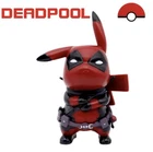 Pokémon Pikachu Deadpool Figure Rare Collectible 12 CM Marvel Superhero DC Comic