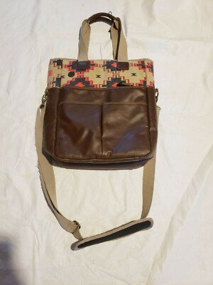 Focused Space aztec long messenger mango bag One Size, travel. student, School