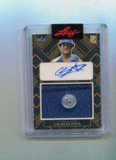 2022 Leaf Perfect Game All American Autographs Gold Charlee Soto Auto Button 2/5
