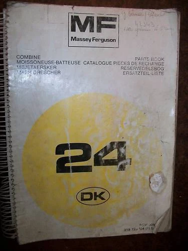 Publicités papier d'automobile et tracteur de collection