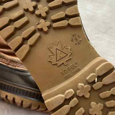 SOREL Vintage Kaufman Steel Shank Winter Snow Boots Size 9  display picture 1