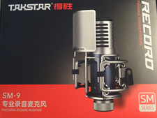 Takstar Sm-9 Condenser Xlr Microphone - Boxed