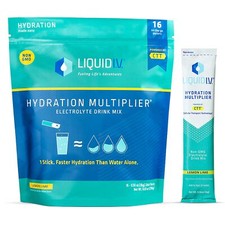 Liquid I.V. Hydration Multiplier - Lemon Lime - Hydration Powder 16 Packets