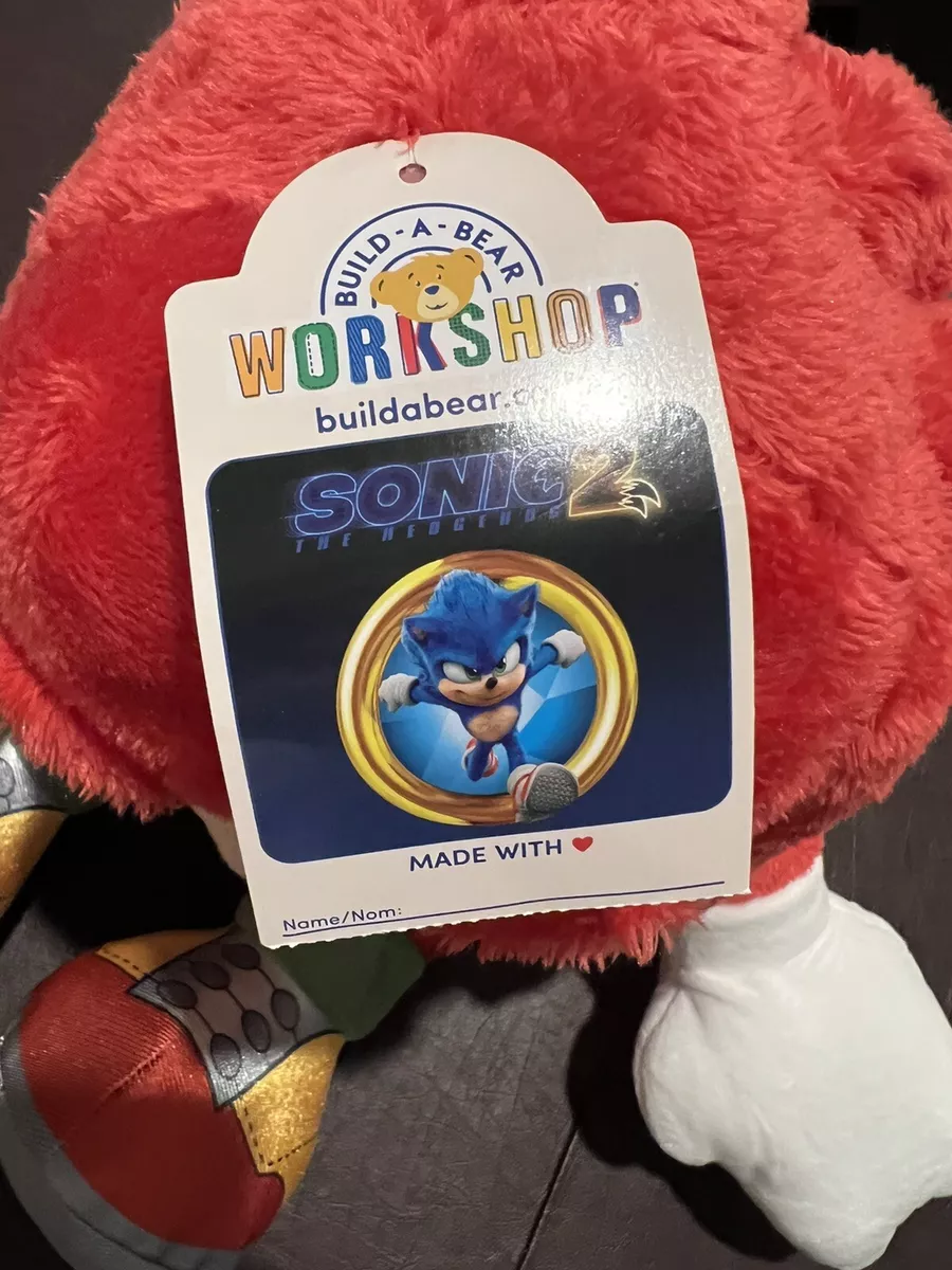 Build a Bear Online Exclusive 17 Knuckles from Sonic The Hedgehog