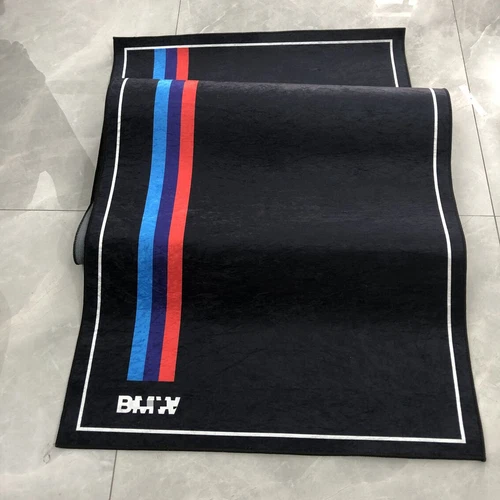 220*80 Workshop Carpet Showroom Garage Floor Mat For BMW M sports Anti-ship - Foto 7 di 8