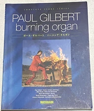 PAUL GILBERT BURNING ORGAN JAPAN BAND SCORE BOOK GUITAR TAB