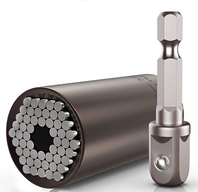 Universal Steckschlüssel Werkzeug Multifunktional Sechskant Stecknuss  7 - 19mm