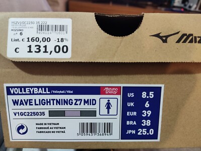 Mizuno Wave Lightning Z7 Mid Damen Volleyballschuh - V1GC225035