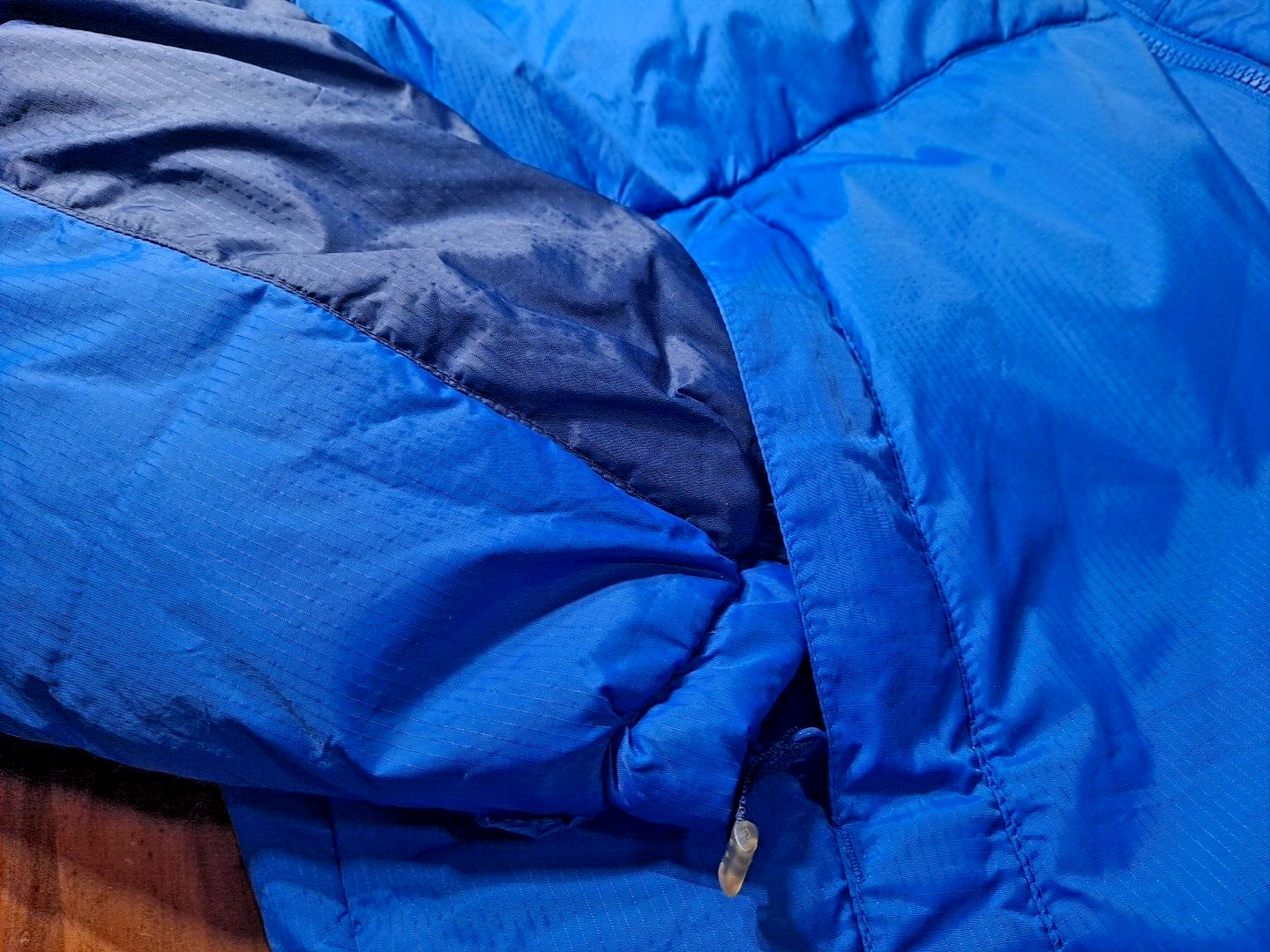 Vintage Starter Bubble Down Puffer Jacket y2k Fea… - image 6