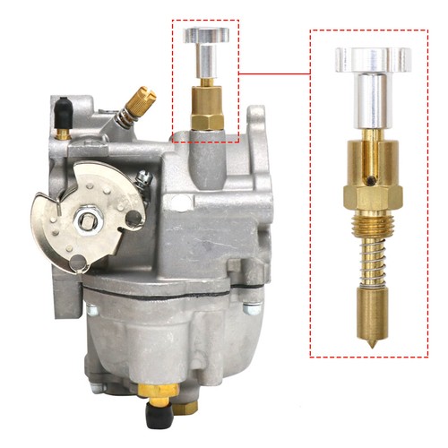 Carburetor Manual Choke Starter Valve Fast Idle Plunger For S&S Super E/G Carb - Foto 10 di 12