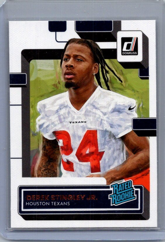 2022 Donruss #351 Derek Stingley Jr. Rated Rookies Portrait