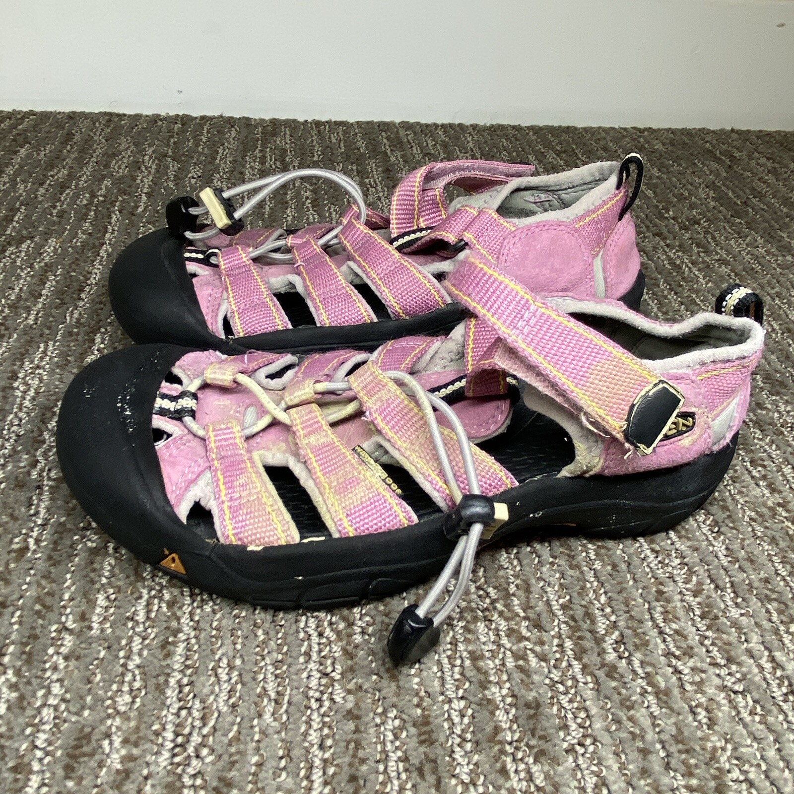 Sandali impermeabili KEEN Newport H2 bambina 4 rosa escursionismo outdoor punta cappuccio