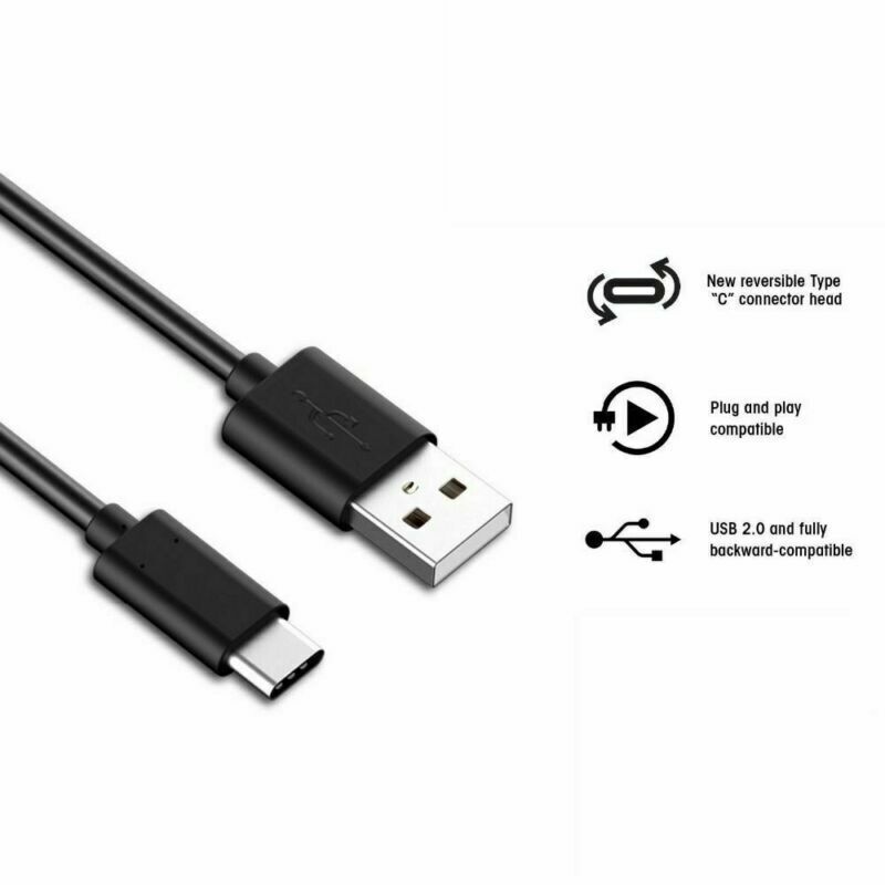 USB Type C Cable Fast Charging For Samsung Galaxy S10e S10+ S20 S21 S22 Note 10+
