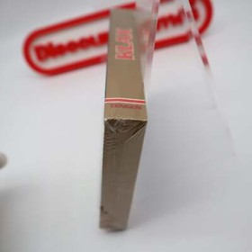 NES Nintendo Game KLAX - NEW & Factory Sealed with Authentic V-Overlap Seam!