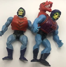Vintage Dragon Blaster Skeletor And Skeletor. SET OF 2!