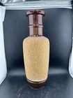 Royal Haeger USA Ceramic Pottery Vase 12" Brown Bennington Lava Textured READ*