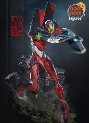 Evangelion Mech 02 Resin Bausatz Maßstab Modellfigur unbemalt