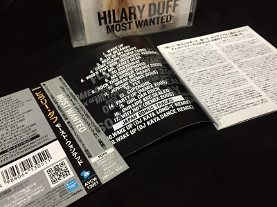 Hilary Duff Most Wanted Japan OBI CD (Avex 2005) 4988064130511| eBay
