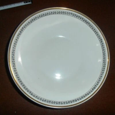 Chodziez Polen 08442 Schüssel mittel 23,5 cm Goldrand & Musterbordüre - Bild 1 von 3