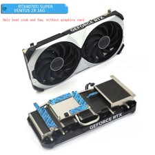 New For MSI RTX4060 4060Ti 4070S 4070Ti VENTUS 2X Graphics Card Cooler w/ Fan