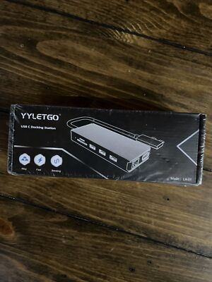 YYLETGO LH-01 USB C Docking Station for Macbook Air + Pro