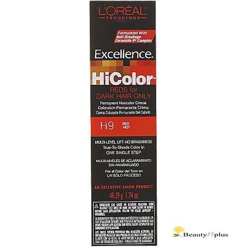 2x L'oreal Excellence HiColor Red Hot 1.74 Oz for sale online | eBay