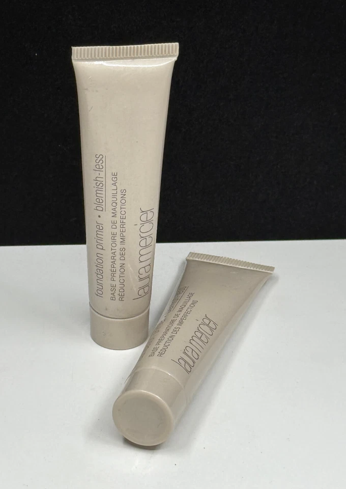 Laura Mercier Foundation Primer Blemish-Less 0.5 oz NW-O BOX LOT OF 2 - Imagem 4 de 4