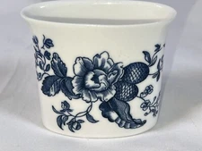 VTG ROYAL WORCESTER BLUE SPRAYS CIGARETTE/ TOOTHPICK HOLDER FLORAL