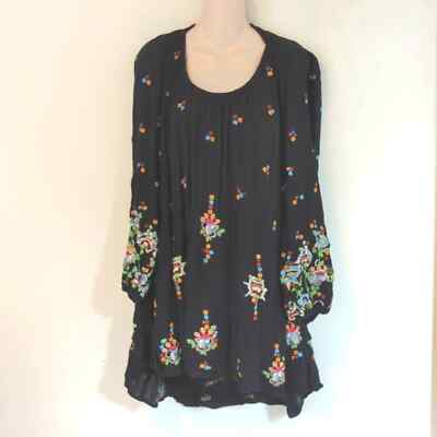 free people oxford embroidered dress Terry Rayon Classic Dress Pants main image 1