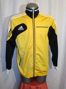 yellow and black adidas tracksuit