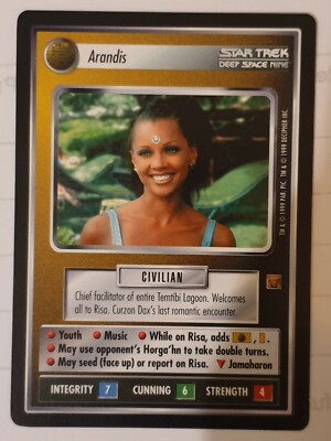 Star Trek CCG 1E - Arandis - (ST1E 8 R+ 106) Rules of Acquisition (RoA)