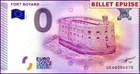 FORT BOYARD / €0 BANKNOTE / ZERO EURO BANKNOTE / UEAQ 2015-1