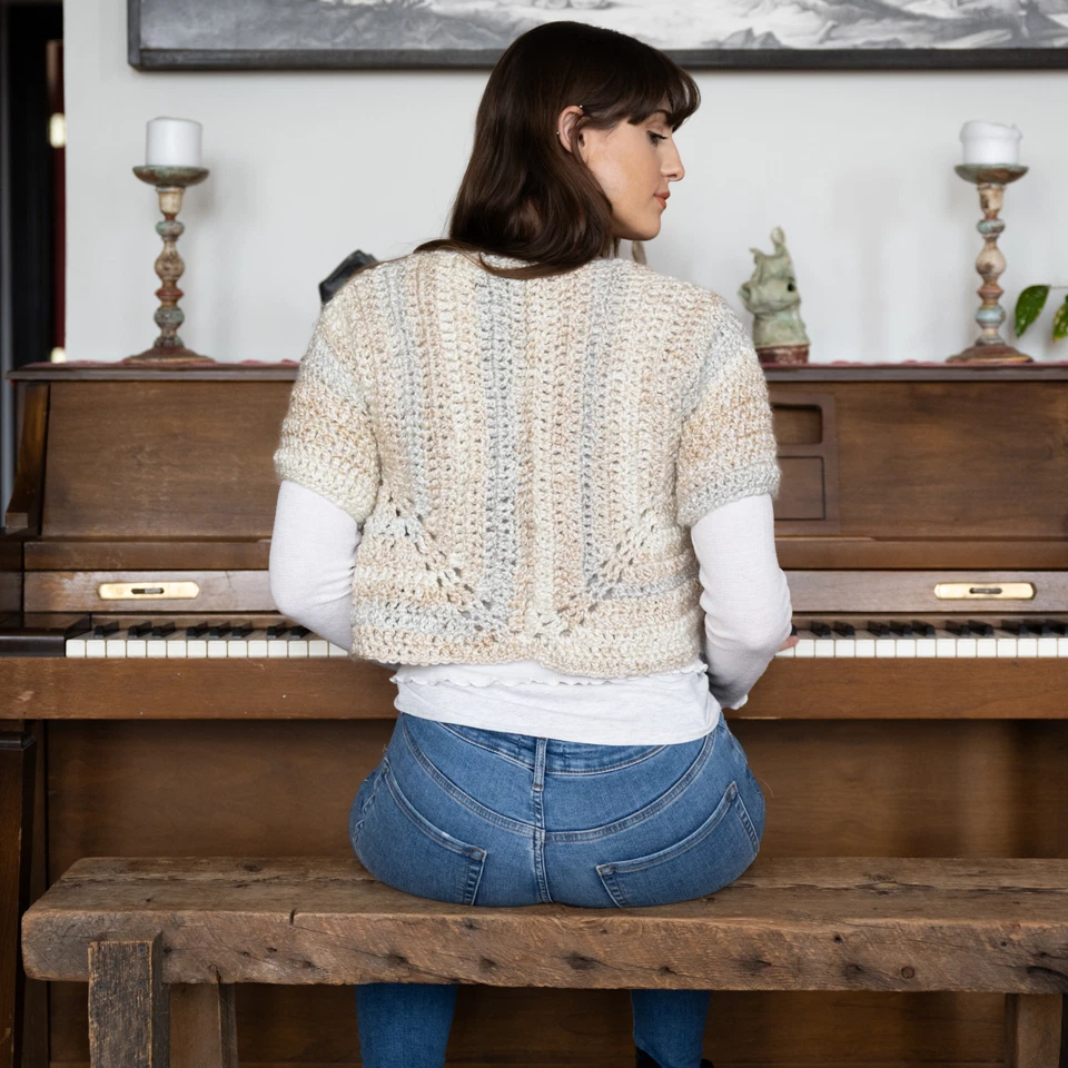 (3 Pack) Lion Brand Yarn 790-408B Homespun Yarn, Wild Fire - Image 4 of 4