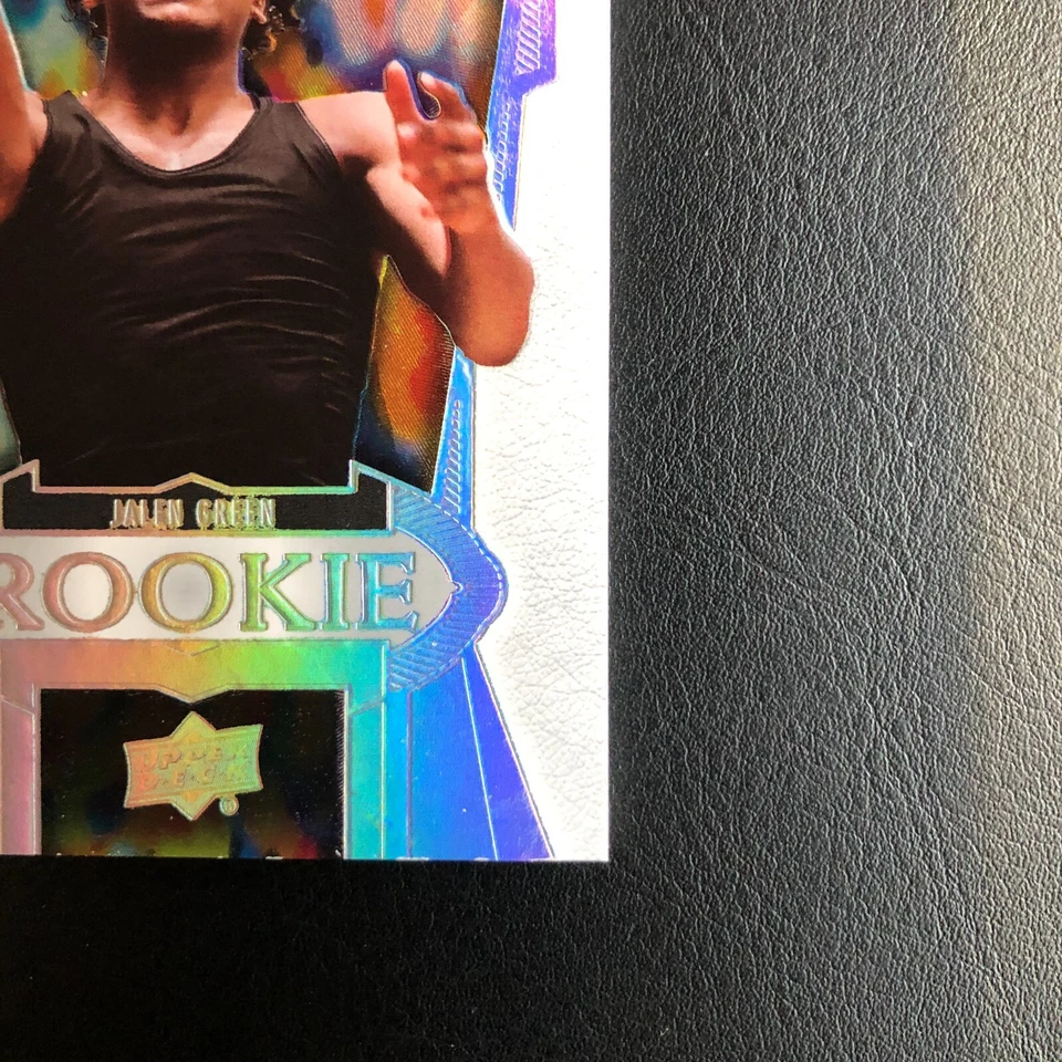 2021 Upper Deck Exquisite Collection Jalen Green Rookie /149 #R-JG - Rockets - Image 4 of 4