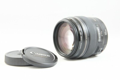 Excellent++ Canon EF 100mm F 2 f/2 Ultrasonic AF Lens from Japan