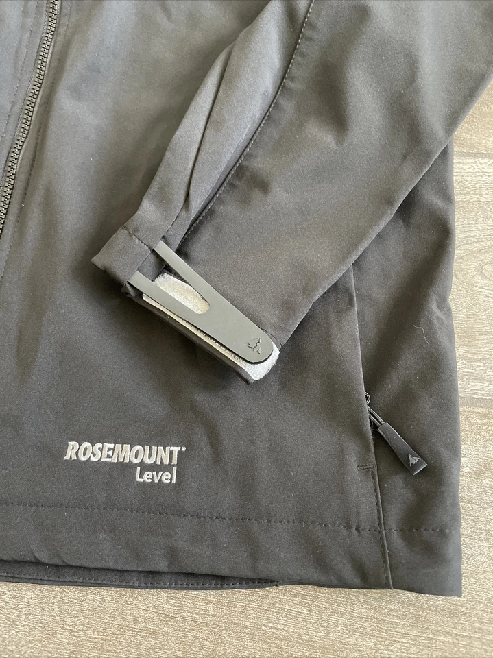 Jaqueta masculina Matterhorn softshell GG preta corta-vento impermeável em excelente estado usado - Imagem 4 de 4