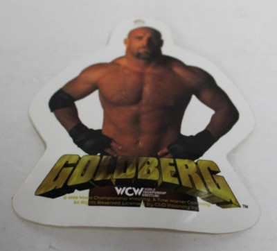 VINTAGE GOLDBERG WCW 1998 WORLD CHAMPIONSHIP TIME WARNER COMPANY STICKER CA37