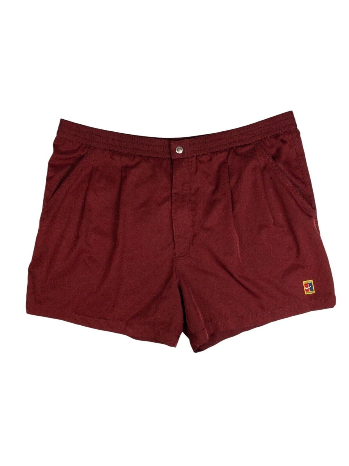 Short de tennis vintage années 90 Nike Supreme Court XL pantalon short Agassi Challenge